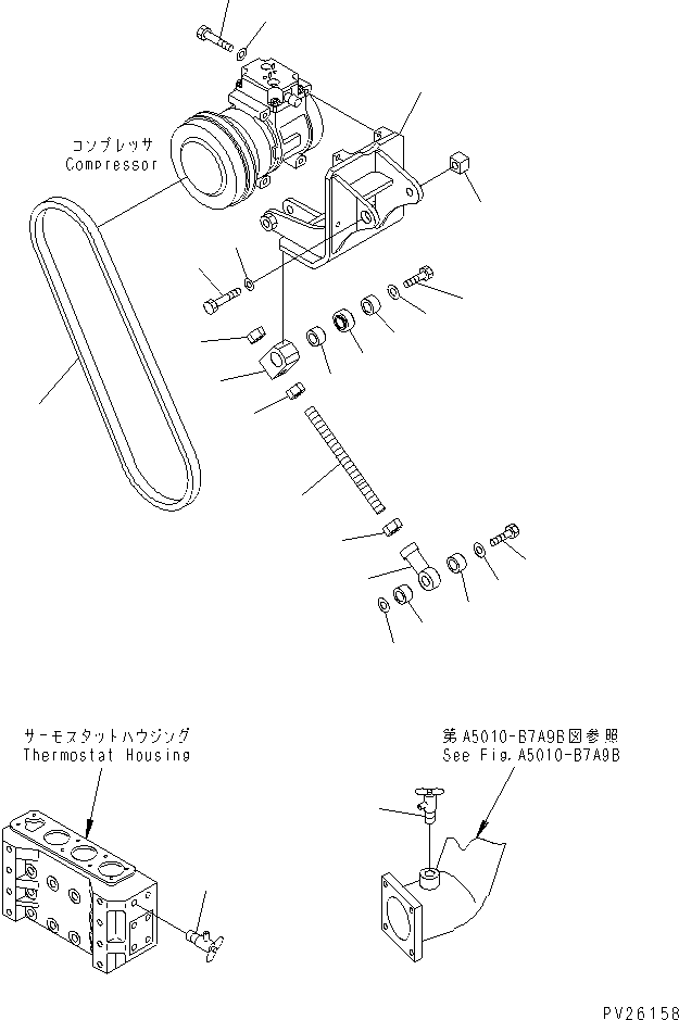 Болт 01018-01665 KOMATSU