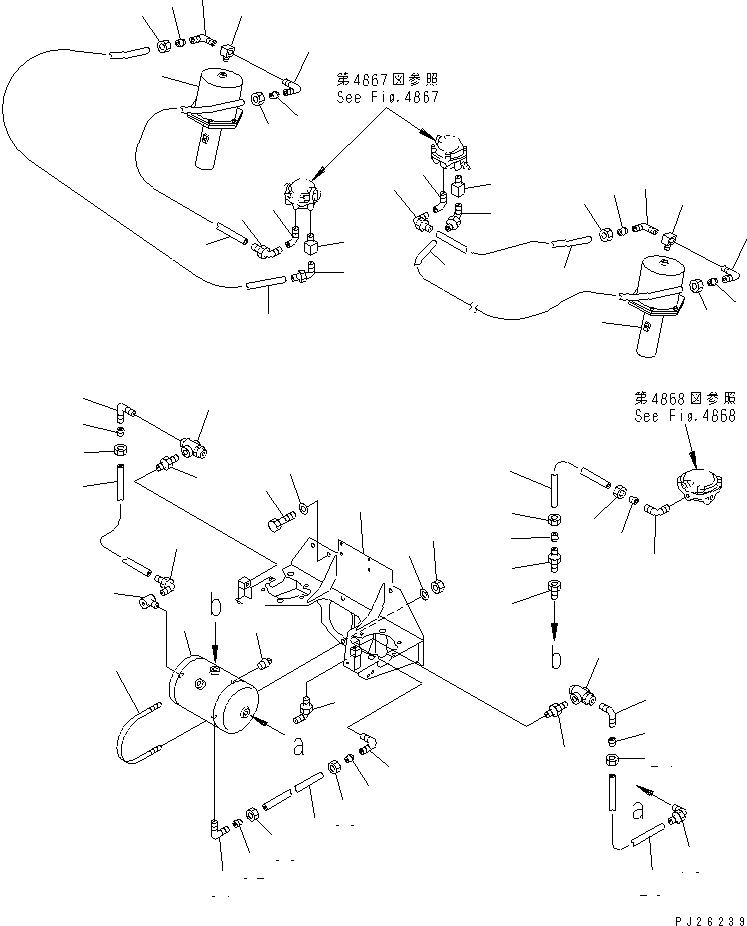 BRACKET,(FOR ABS) 569-88-61860 KOMATSU