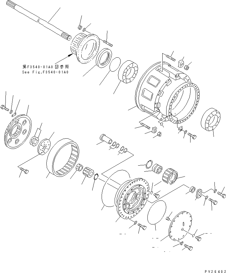 Подшипник (\0\585-22-22940) KOMATSU