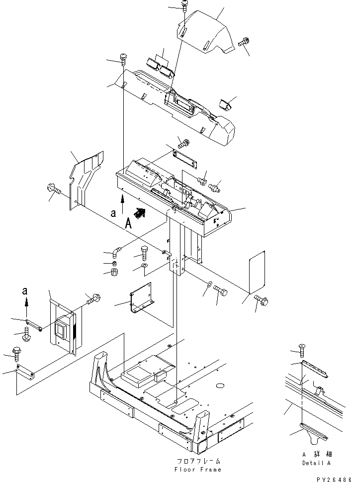 DASHBOARD 567-54-71162 KOMATSU