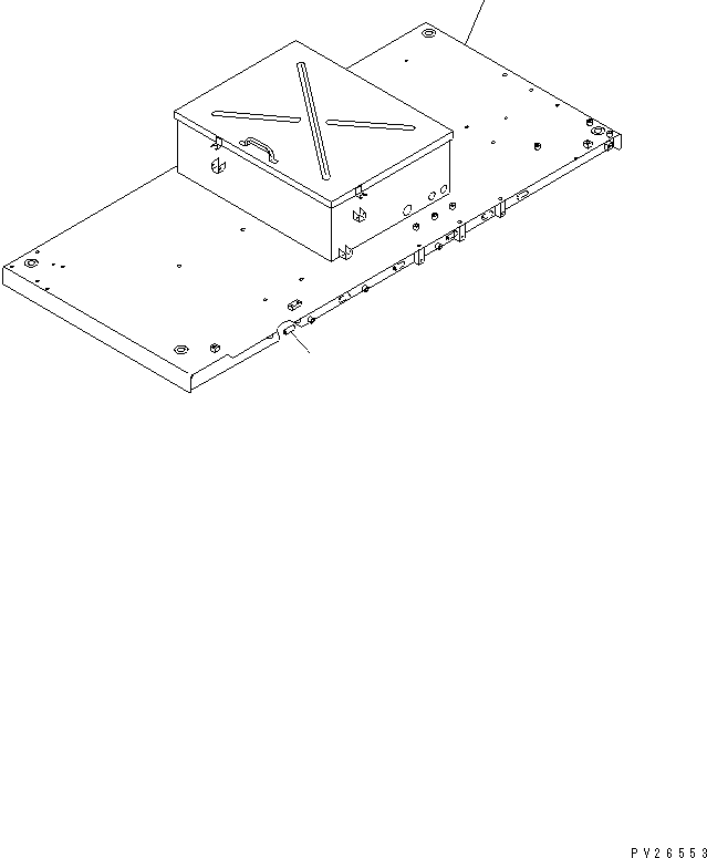 BRACKET WELDED 567-89-75150 KOMATSU