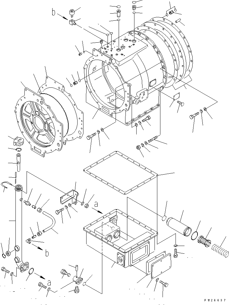 Шпилька 01144-51665 KOMATSU