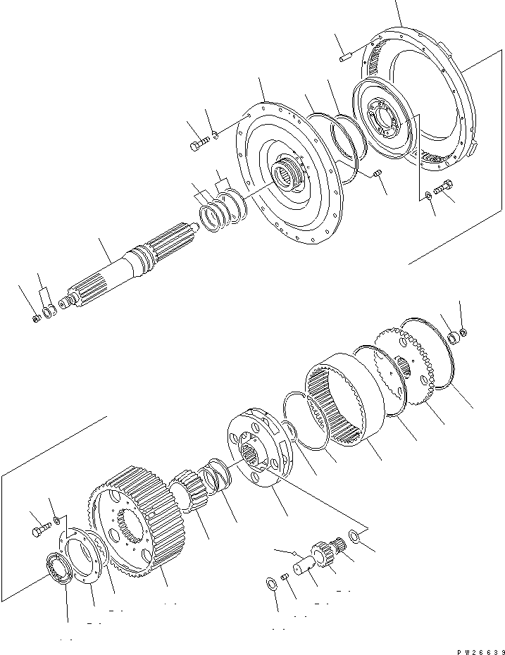 Подшипник 09232-03532 KOMATSU