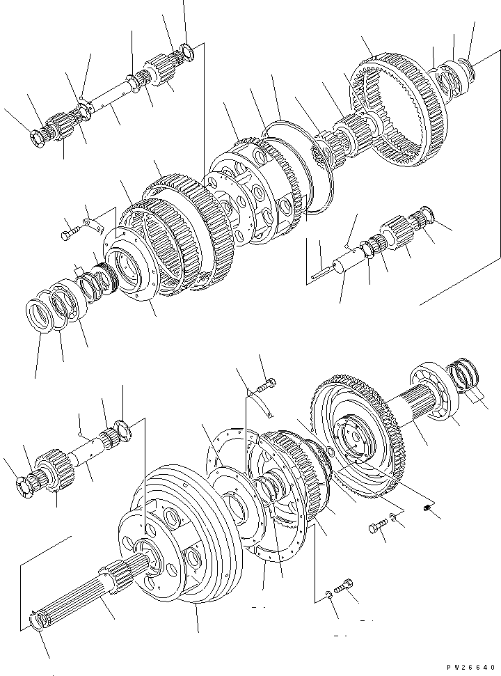 Подшипник 568-15-12930 KOMATSU
