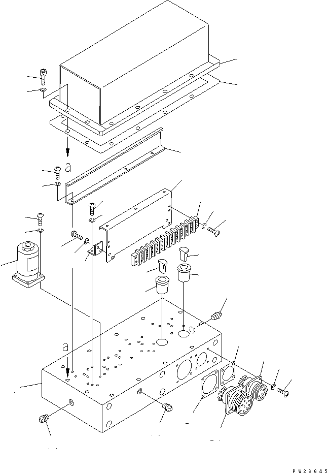 Накладка 568-15-15980 KOMATSU