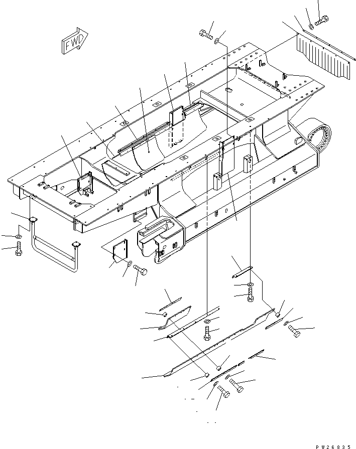 Пластина 8248-75-1414 KOMATSU