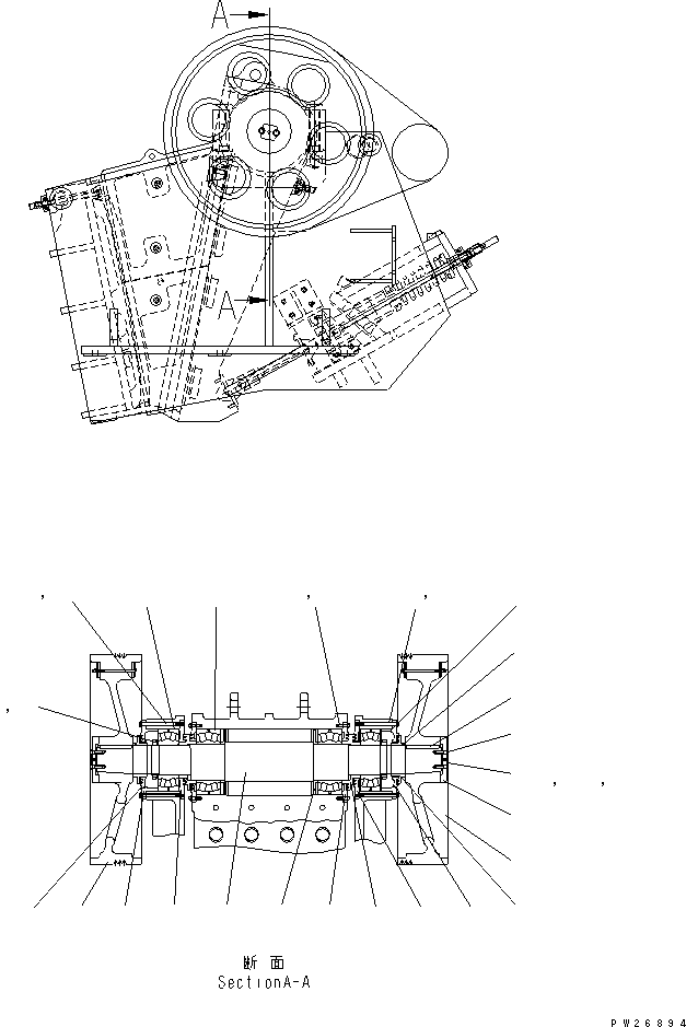 Подшипник 06330-23248 KOMATSU