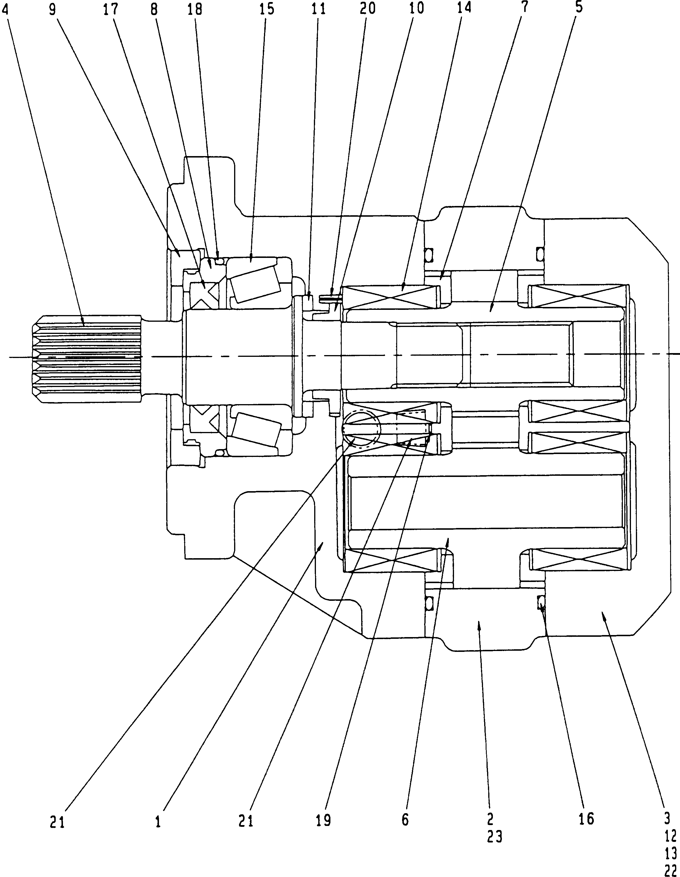 Рама UC1190042401 KOMATSU