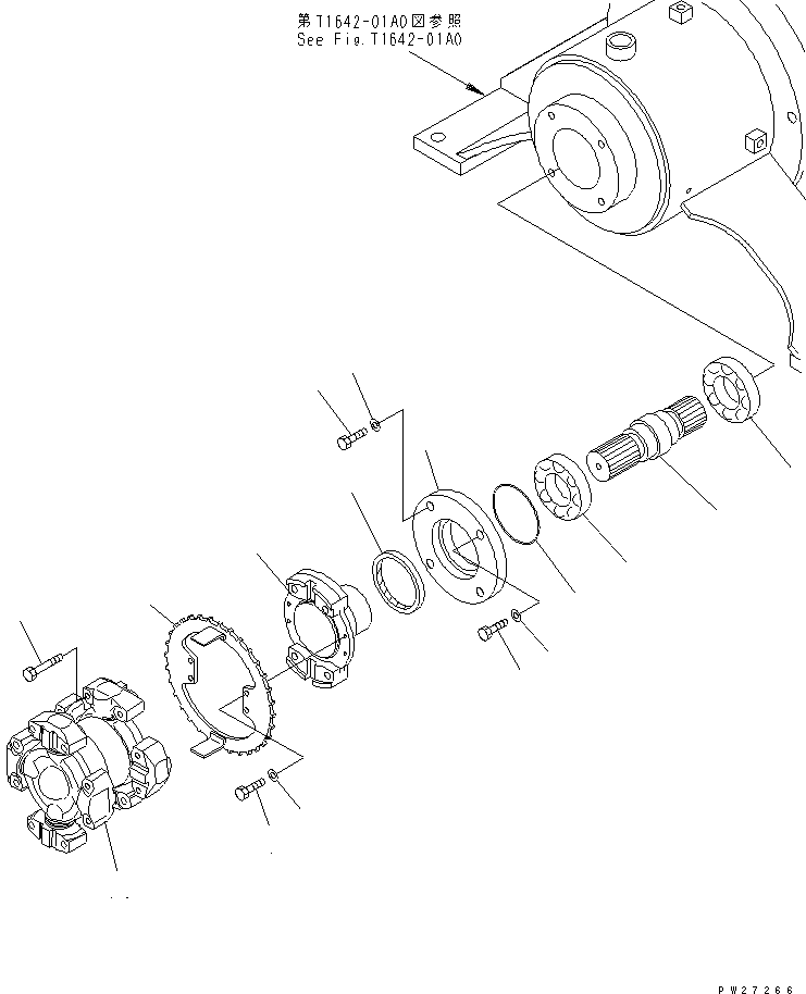 Муфта 8287-70-1122 KOMATSU