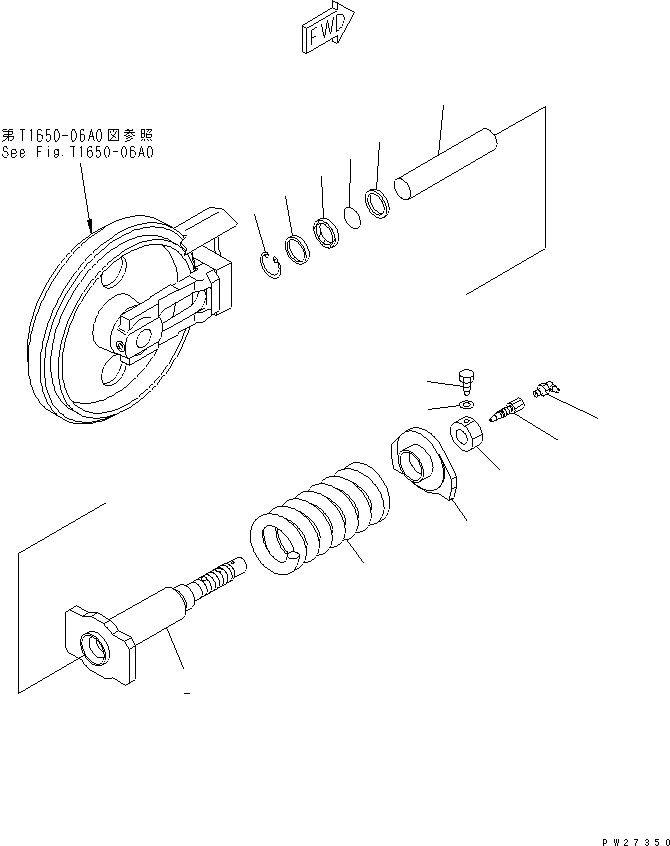 SPRING,RECOIL 20T-30-82130 KOMATSU