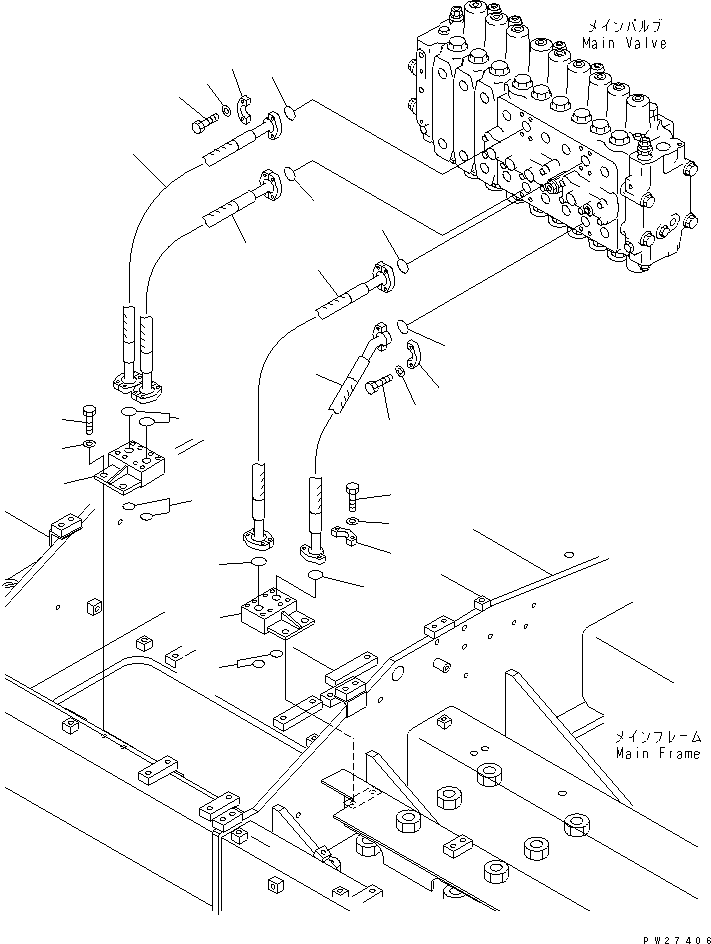 Шланг 8287-62-1390 KOMATSU