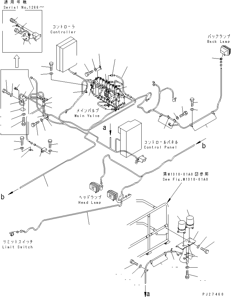 Фонарь 08154-22400 KOMATSU