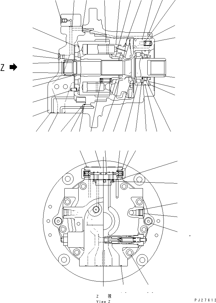 Винт KB95111-08080 KOMATSU