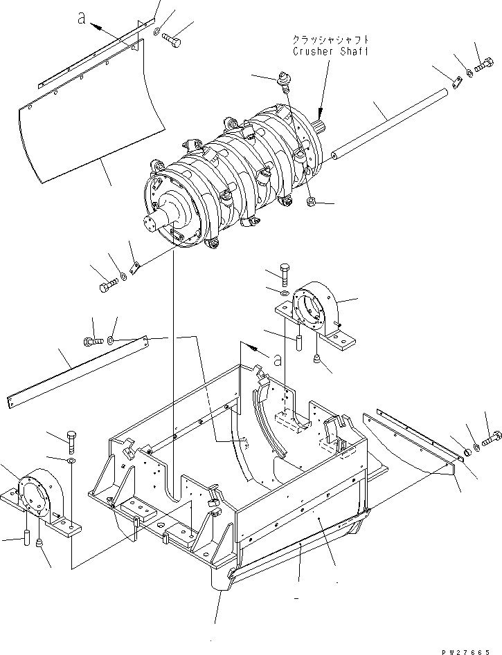 Болт 01018-32465 KOMATSU