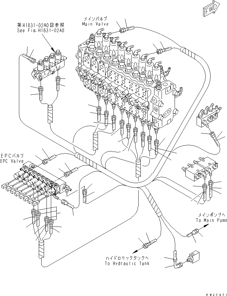 Шланг в сборе 8295-62-2120 KOMATSU