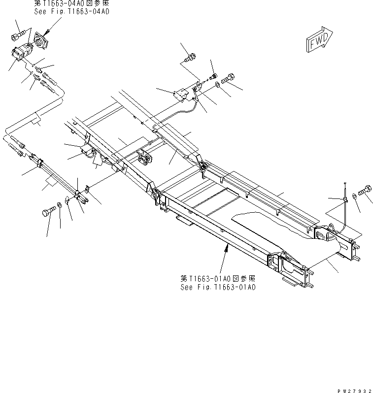 Жгут проводов 8295-06-1661 KOMATSU