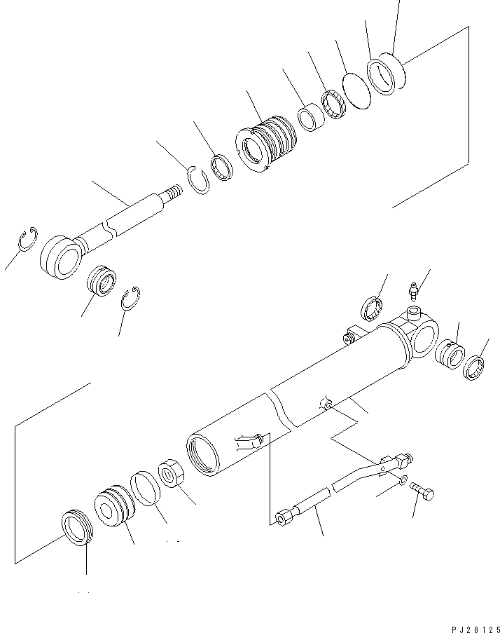 Головка цилиндров 707-29-95020 KOMATSU