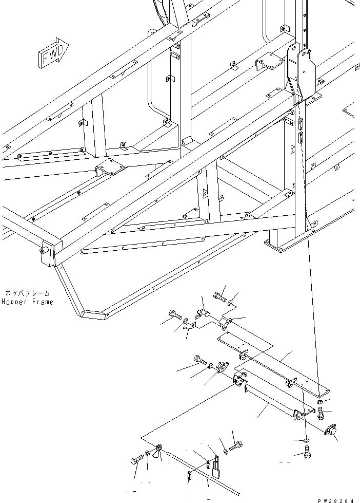 Пластина 8255-71-4322 KOMATSU