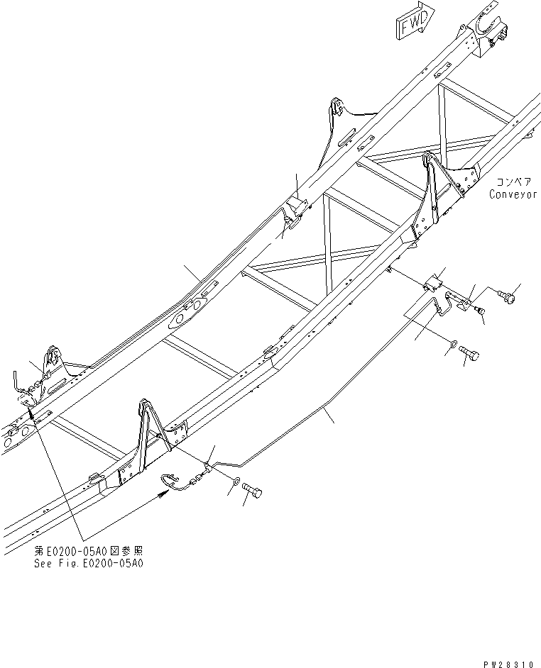Жгут проводов 8255-06-4940 KOMATSU