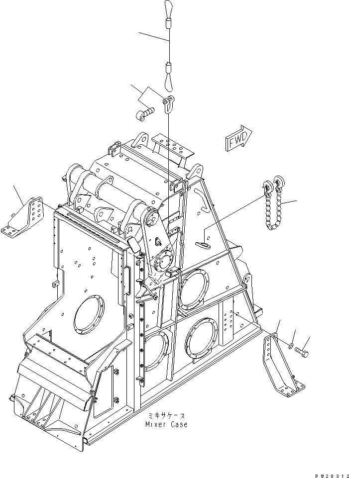 Скоба 8255-70-1920 KOMATSU