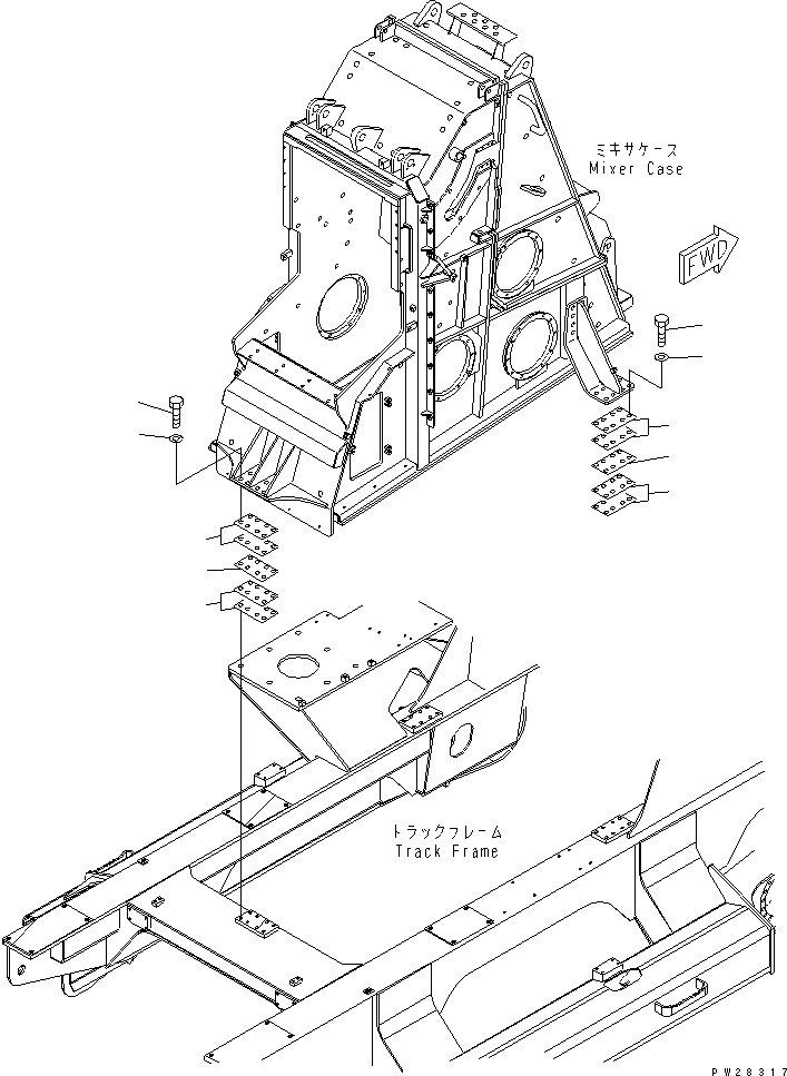 SHIM,T=1.0 8255-70-5210 KOMATSU