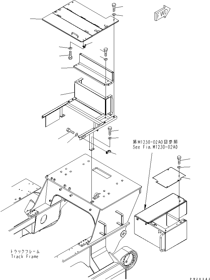 Пластина 8255-54-4351 KOMATSU