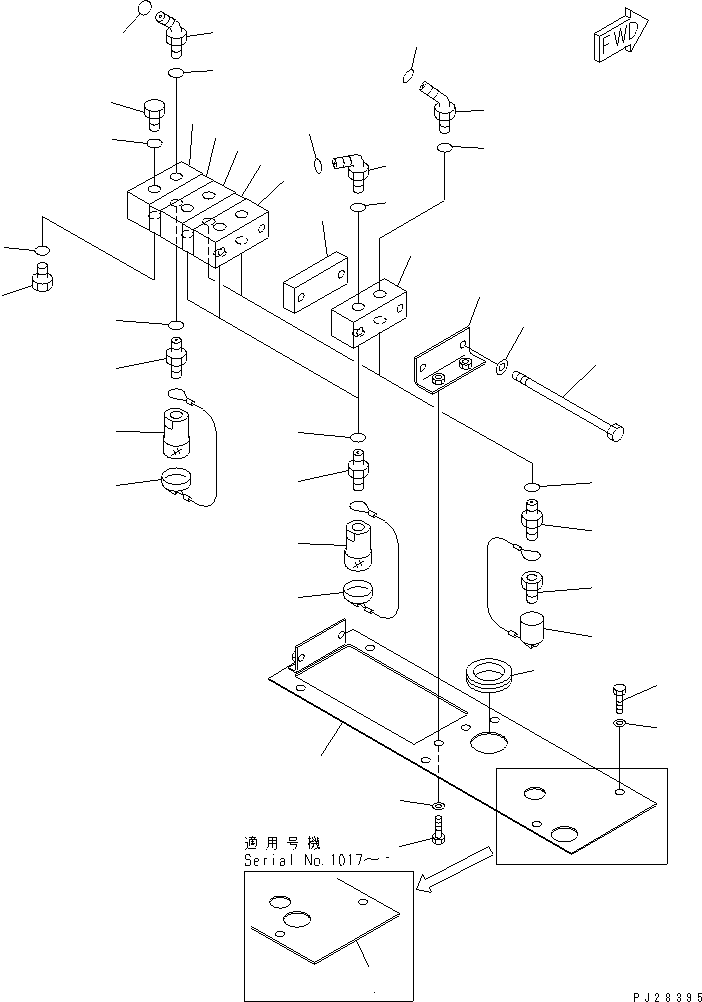 Пластина 8255-62-4171 KOMATSU
