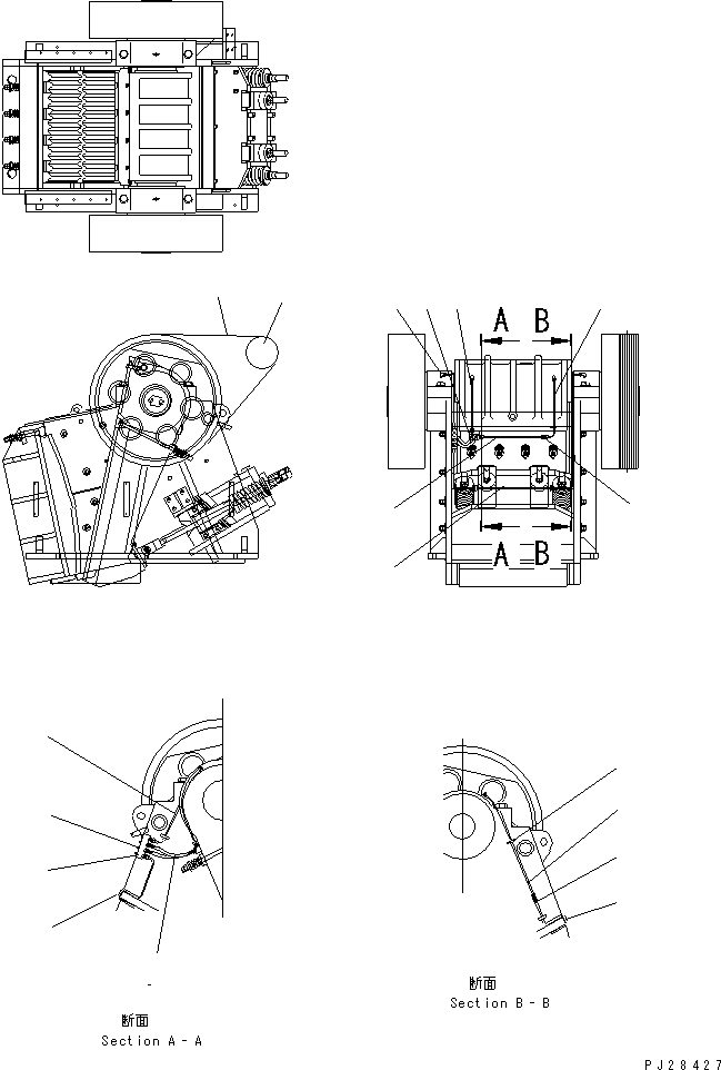 SHEAVE 8242-70-5F22 KOMATSU