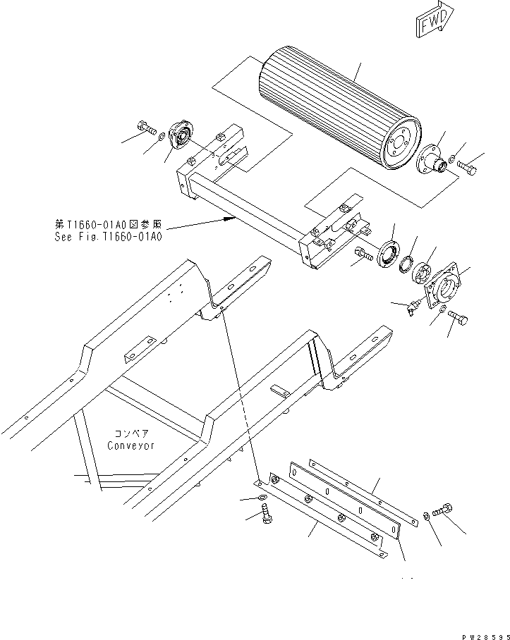 PULLEY,HEAD 8230-75-2150 KOMATSU