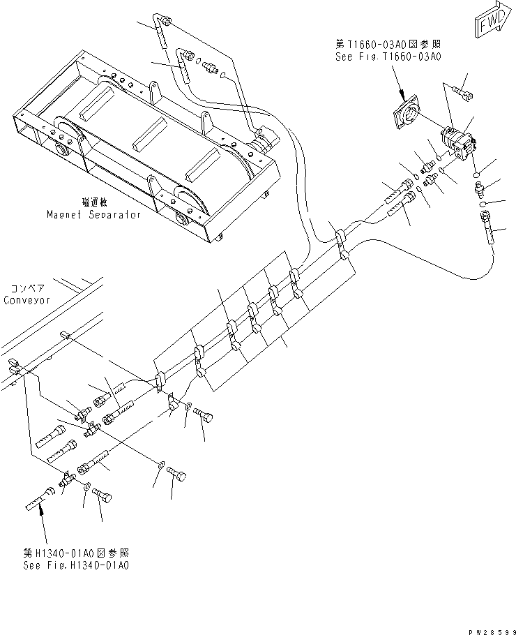 Шланг 02763-00433 KOMATSU