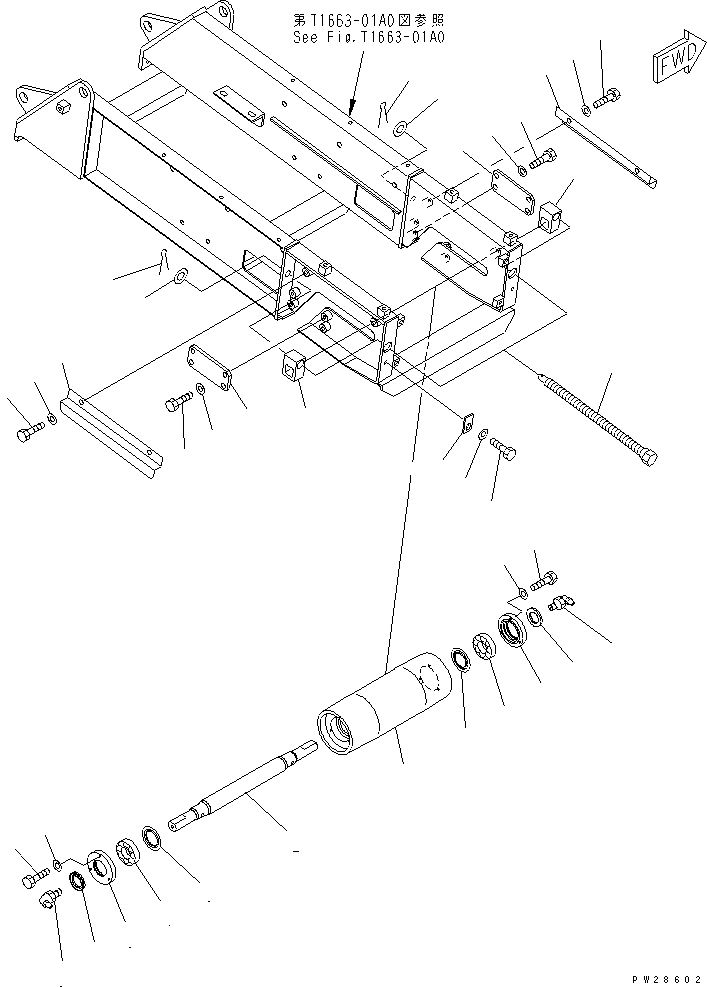 SIDE CONVEYOR ASS'Y (8230-75-5001) KOMATSU