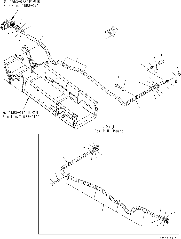Шланг в сборе 8230-75-5430 KOMATSU