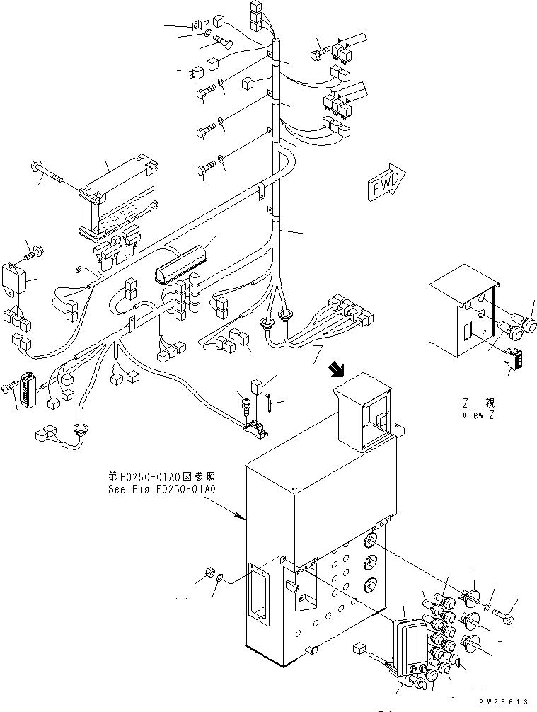 Жгут проводов 8230-06-1111 KOMATSU