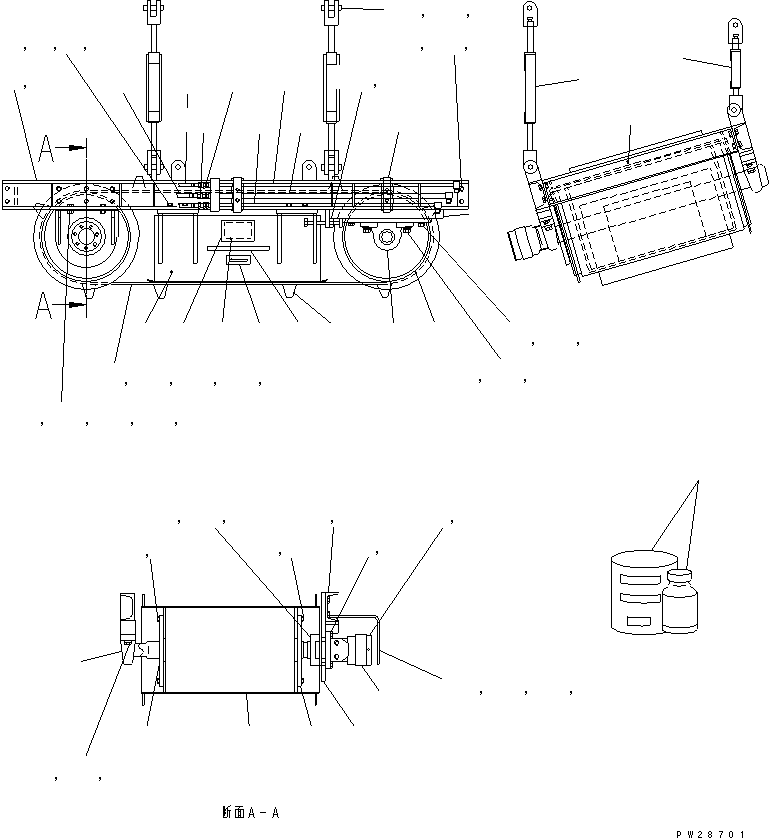 Перегородка MFG0000401 KOMATSU