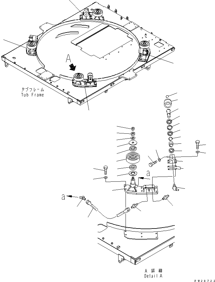 Угольник 8287-70-5280 KOMATSU