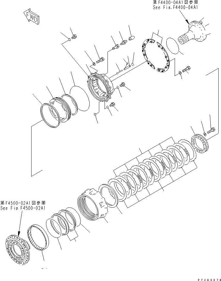 Пластина 421-22-23980 KOMATSU