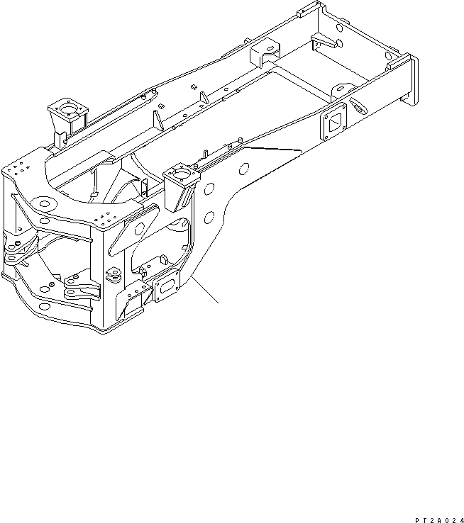 Рама 41K-46-20131 KOMATSU