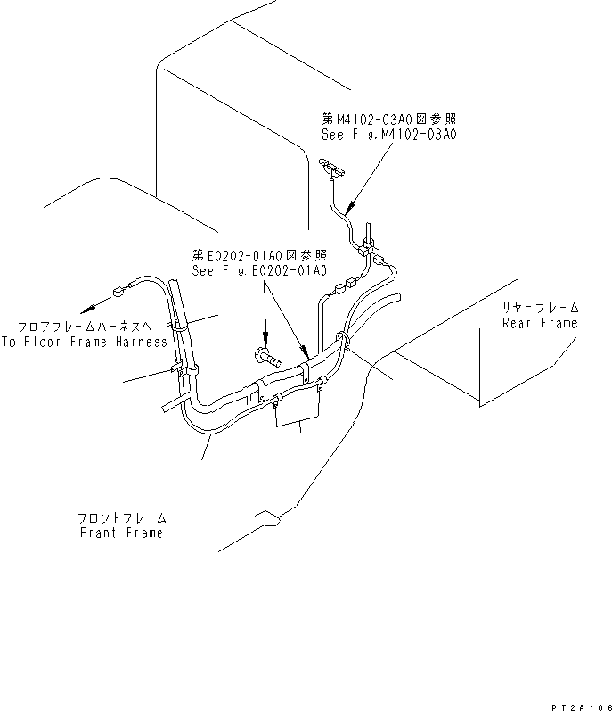 Жгут проводов 41L-06-22120 KOMATSU