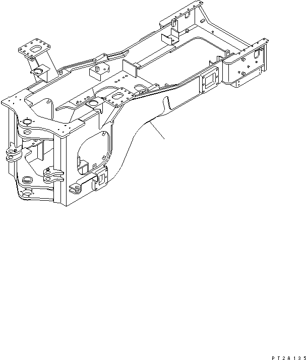 Сиденье в сборе 41L-46-22100 KOMATSU