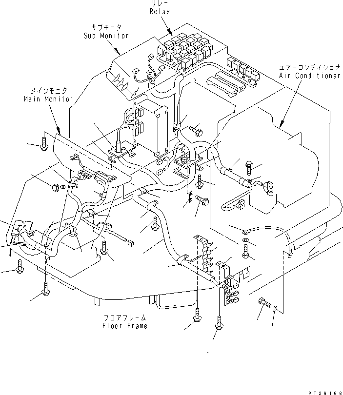 Жгут проводов 41L-06-22221 KOMATSU