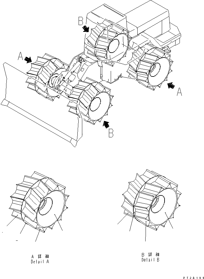 DRUM (WELDED) 425-30-21972 KOMATSU