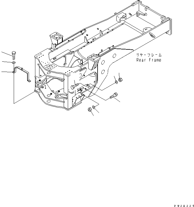 Ограждение 421-46-24993 KOMATSU