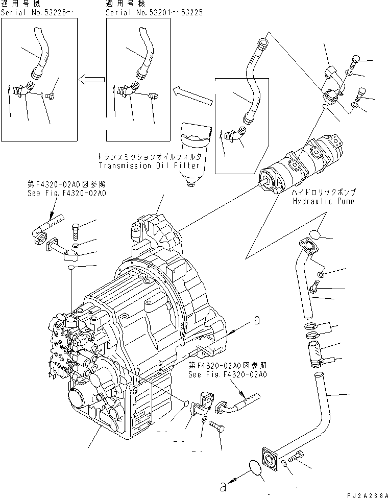 Шланг (\2\07108-21005) KOMATSU