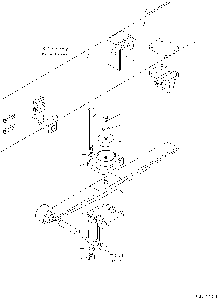 SPRING ASS'Y 23S-50-51110 KOMATSU