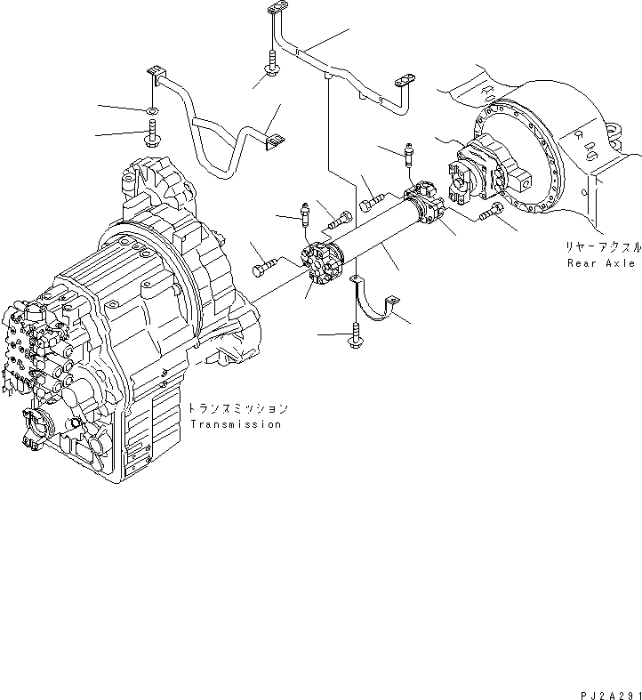 Ограждение 23S-P64-5130 KOMATSU
