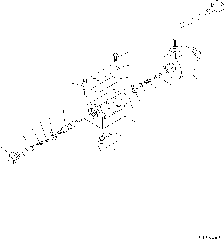 SOLENOID VALVE ASS'Y 23S-60-54240 KOMATSU