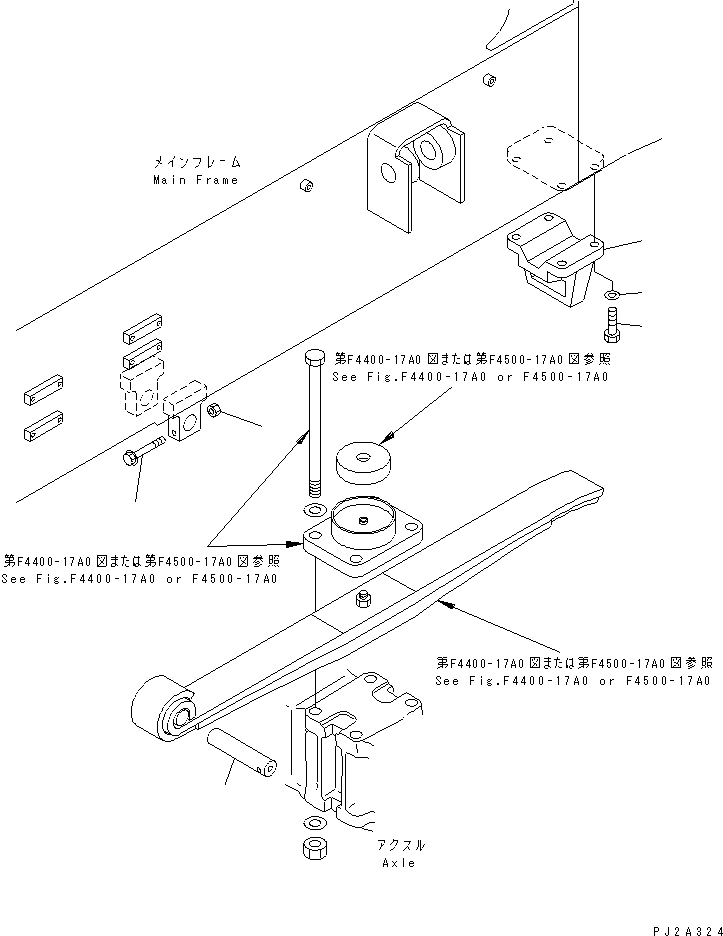 Вал 23S-50-11270 KOMATSU