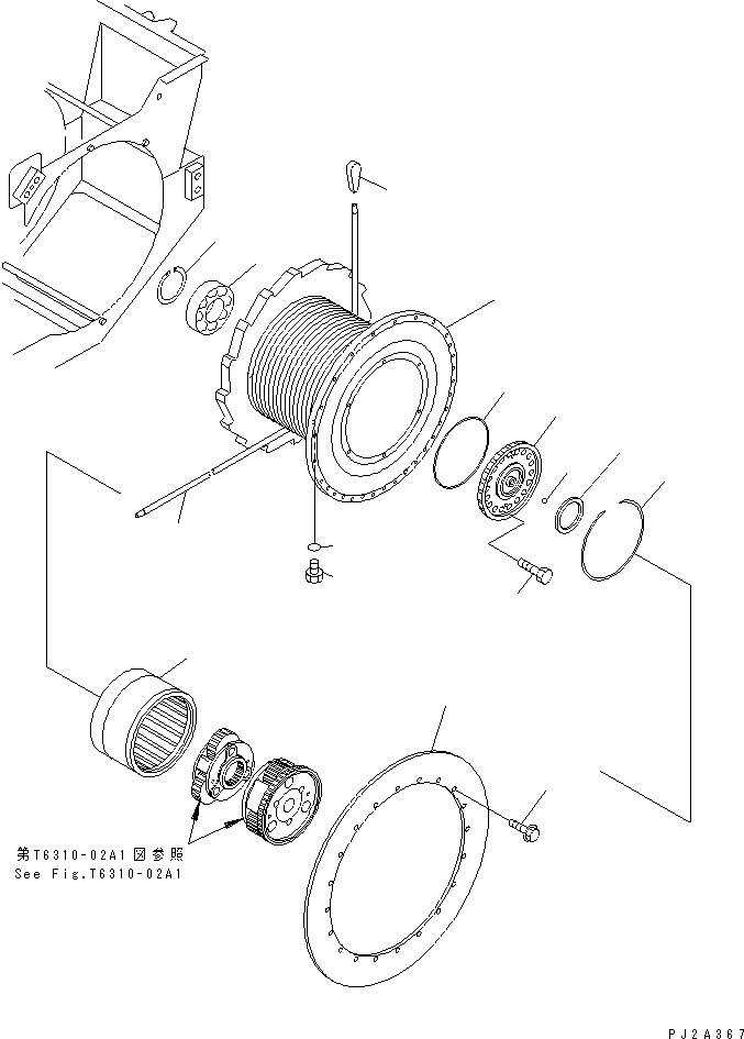 Шарикоподшипник 06332-06216 KOMATSU