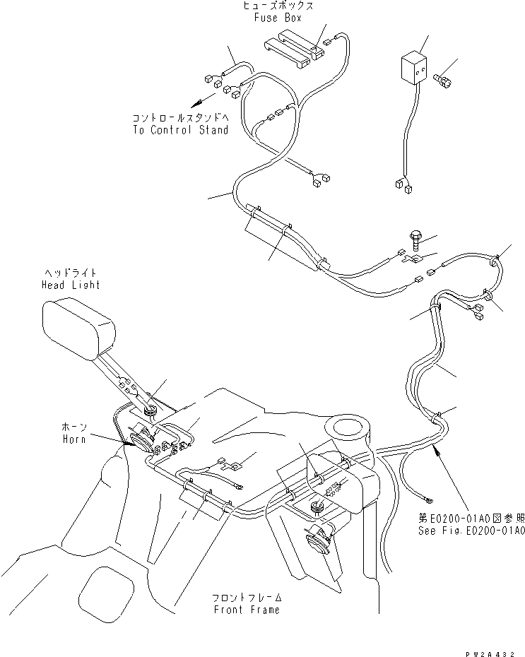 Жгут проводов 41D-06-21110 KOMATSU