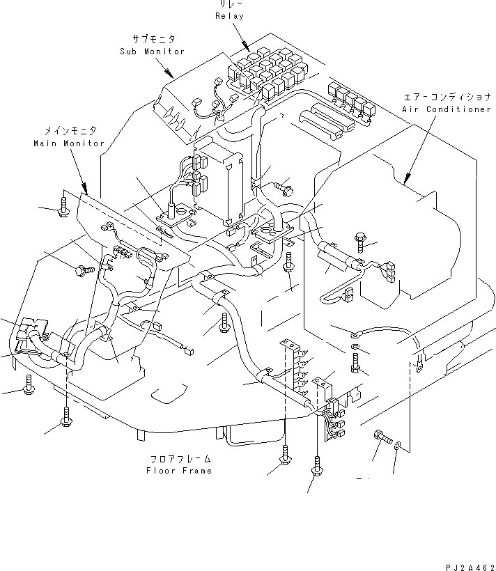 Жгут проводов 41D-06-22210 KOMATSU